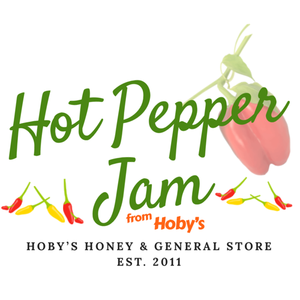 all natural hot pepper jam 3 pack with graphic