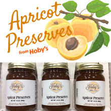 Load image into Gallery viewer, apricot preserves 3 pack with graphic